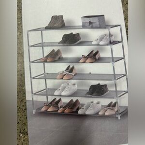 Shoe rack that hold 60 pairs